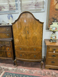 Antique Armoire with Doors & Drawers