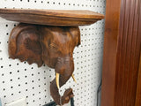 Elephant Head Wall Decor