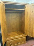 Pine Armoire with Doors