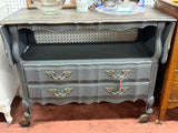 Thomasville Gray Server with Two Drawers