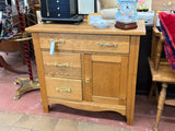 Antique Oak Wash Stand