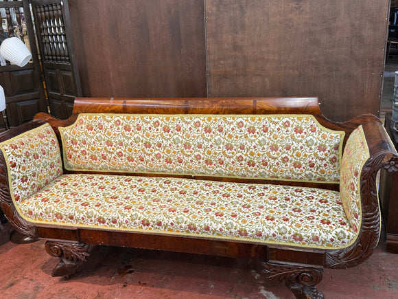 Victorian Floral Sofa