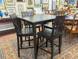 Modern Black High Top Table