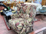 Queen Style Tapestry Wingback Chair