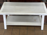 Small White Bench/Stand