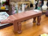 Vintage Dachshund-shaped Wooden Stand