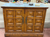 Vintage Oak Bar