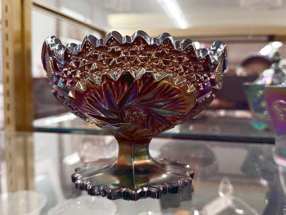 Fenton Vintage Amethyst Compote