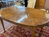 Oval Ash Table with Two Leaves