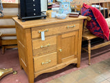 Antique Oak Wash Stand