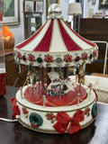 Christmas Carousel Music Box