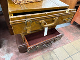 Vintage Suitcase Accent Table