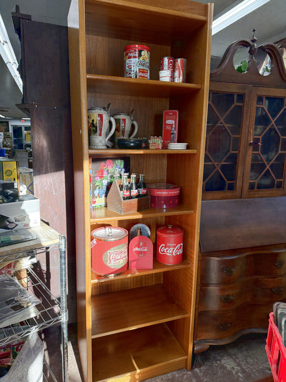 Vintage Bookcase with Three Shelves – Cherished Possessions