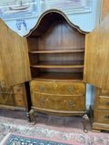 Antique Armoire with Doors & Drawers