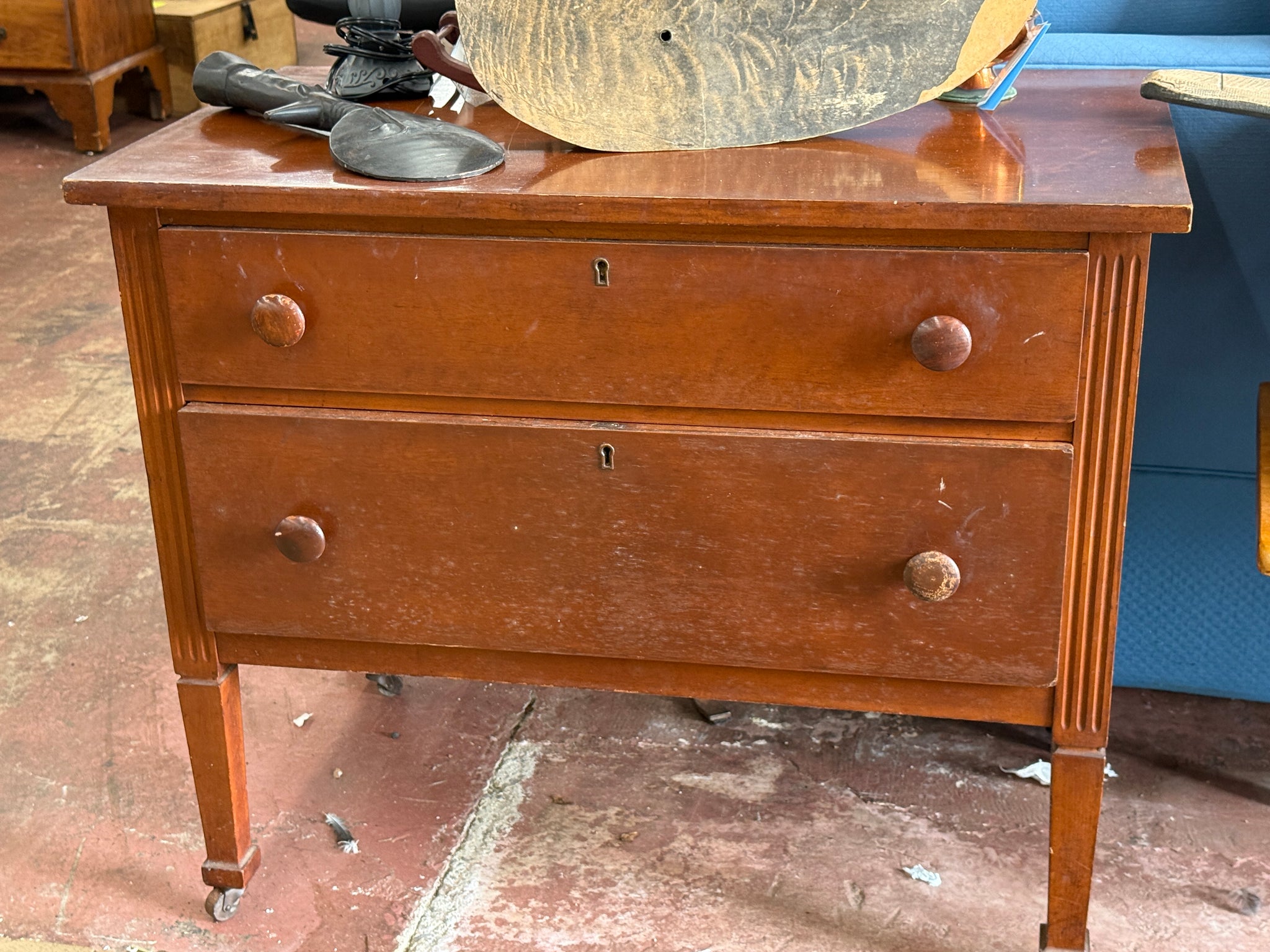 Dresser with Two Drawers Cherished Possessions Dresser with Two Drawers Cherished Possessions