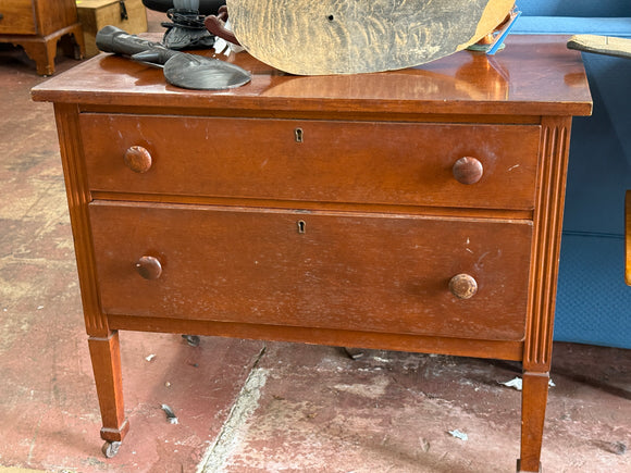 Dresser with Two Drawers – Cherished Possessions Dresser with Two Drawers – Cherished Possessions