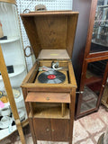 1910  Antique Phonograph & Records