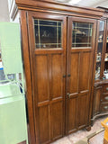 Cabinet Desk with Locking Door