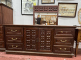 Long Teak Dresser