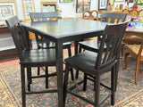 Modern Black High Top Table