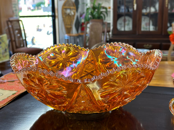 Marigold Punch Bowl with Cups – Cherished Possessions