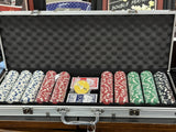Aluminum Game Box - chips & cards