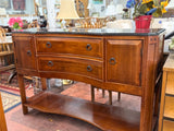 Black Granite & Cherry Top Buffet