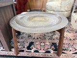 Middle East Arabic Brass Serving Table