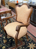 Antique Upholstered Chair with Arms