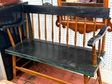 Black Entry Bench