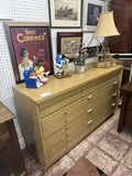 Mid Century Six Drawer Dresser