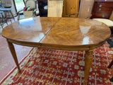 Oval Ash Table with Two Leaves