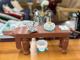 Vintage Dachshund-shaped Wooden Stand