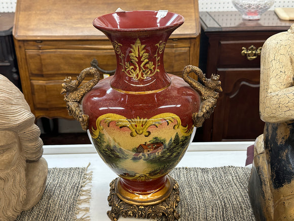 Ornate Colorful Vase