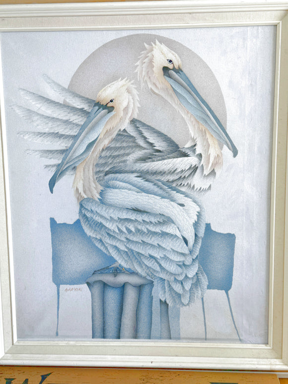 Framed Pelicans