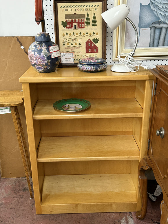 Light Finish Bookcase