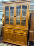 Lighted Two Piece Cabinet