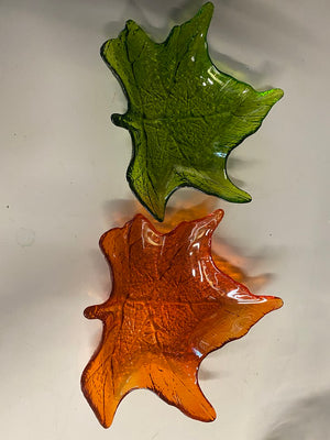 Decorative Leaf Serving Plates