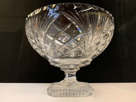 Pedestal Crystal Bowl