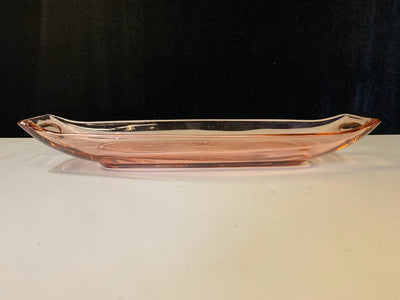 Pink Depression Glass Serving