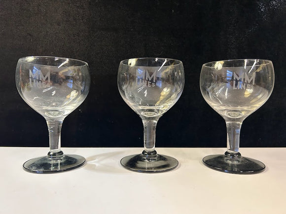 Etched Wine Glasses