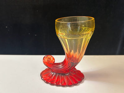 Vintage Amberina  Vase