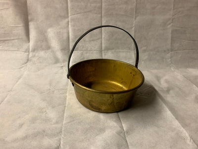 Brass Jam Pot with Handle