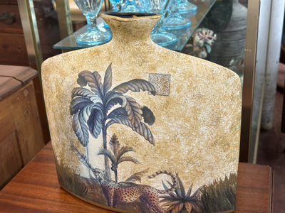 Unique Leopard  Vase