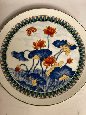 Beautiful Painted Floral Plate