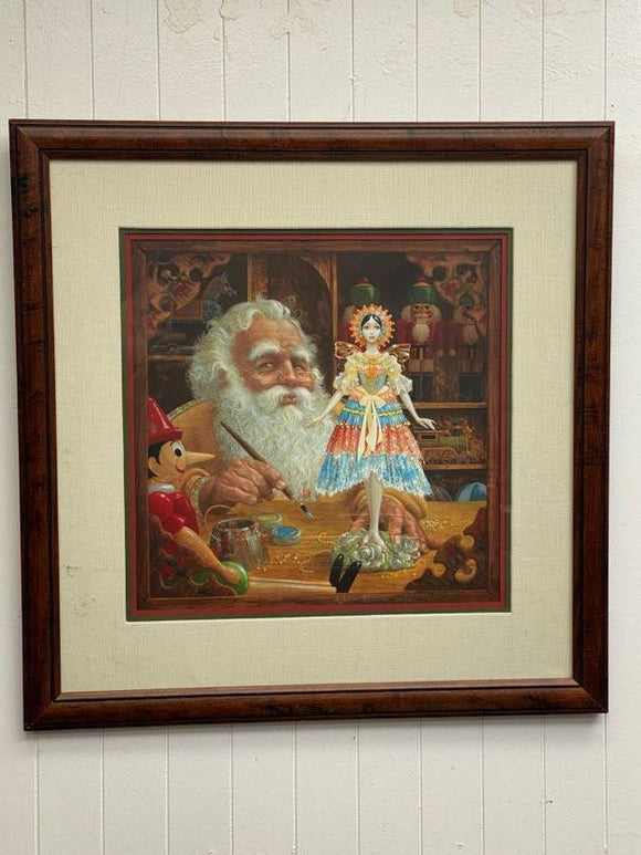 Santa Claus Painting Christmas Doll